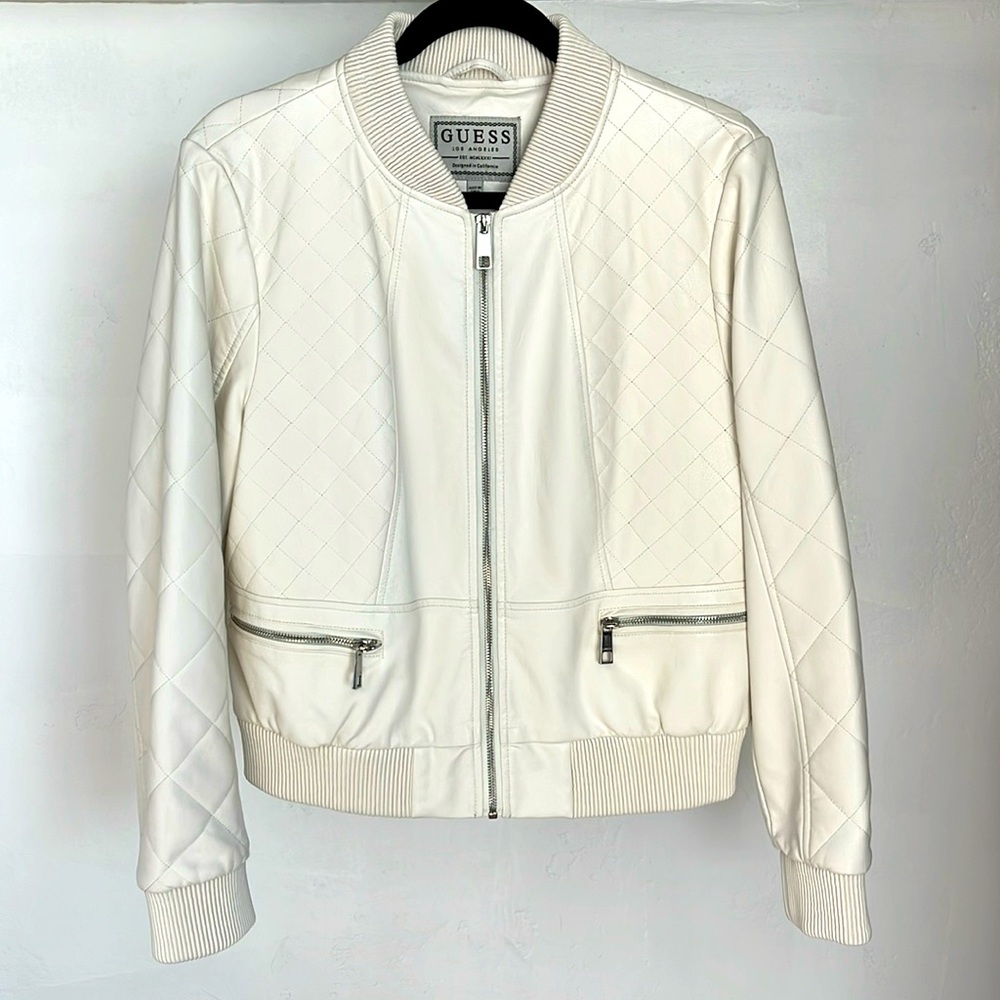 Guess Faux Leather Jacket